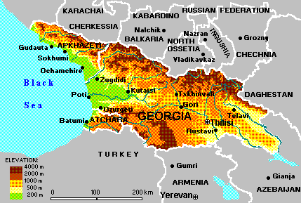 Map of Georgia